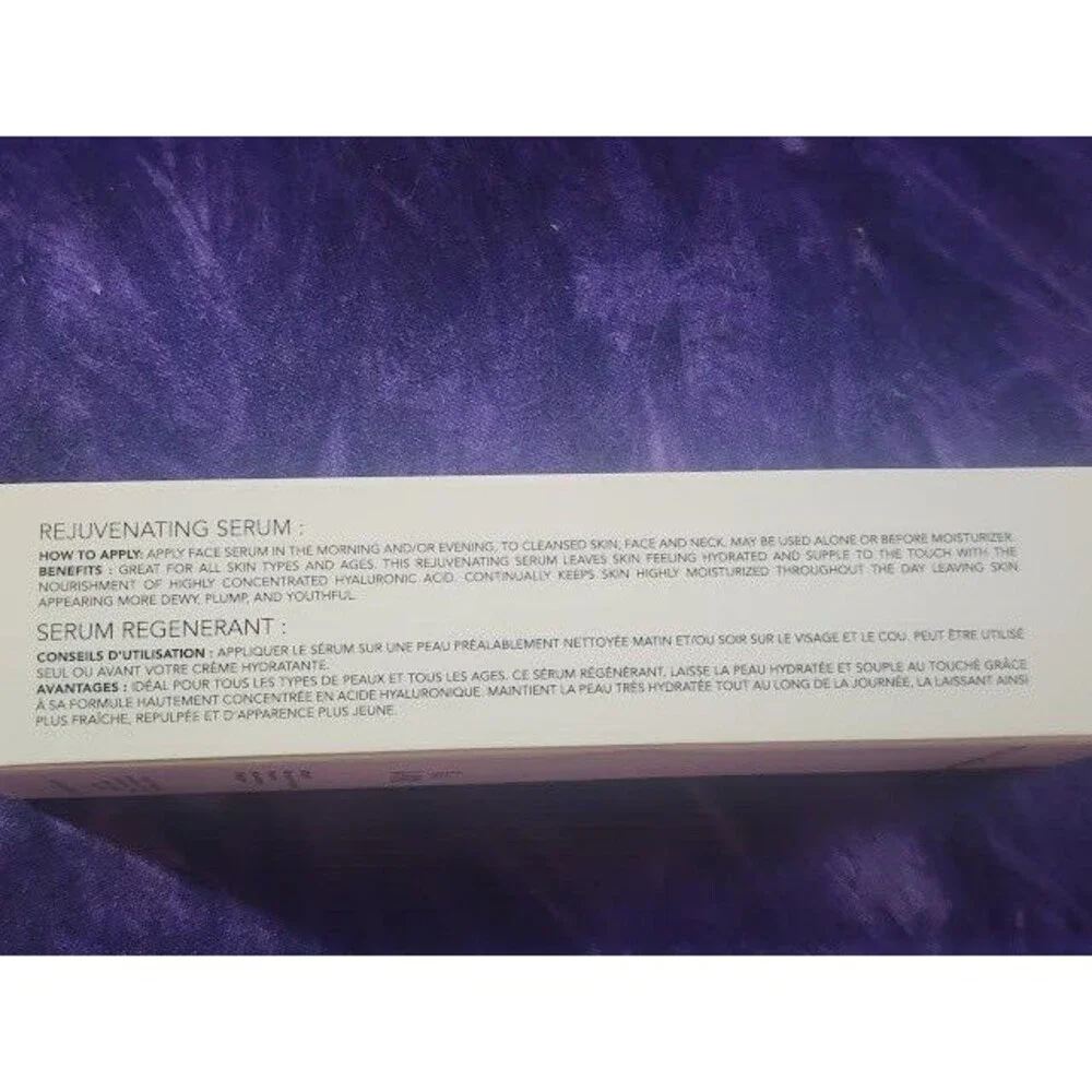 StudioMakeup Hyaluronic Acid Rejuvenating Daily Face Serum 1oz All Skin Type NIB